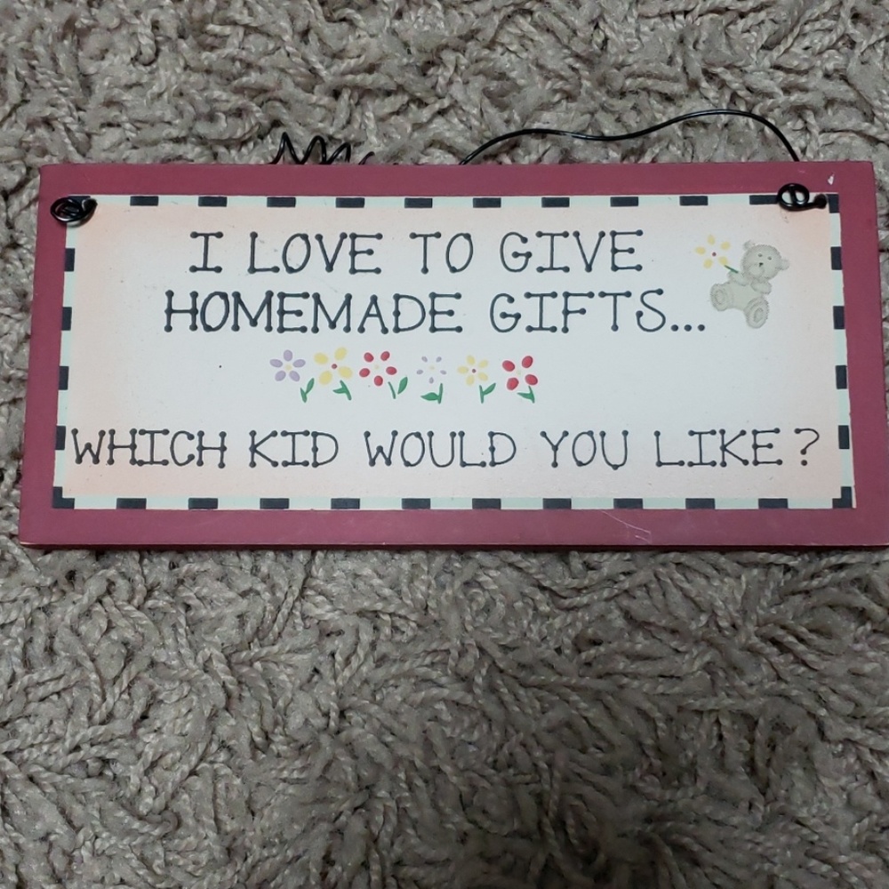 Homemade gifts magnet